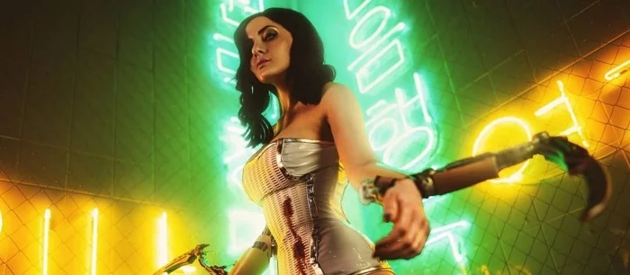 Бодрящий косплей: девушки из Cyberpunk 2077, разгоряченная D.Va и соблазнительная шаманка