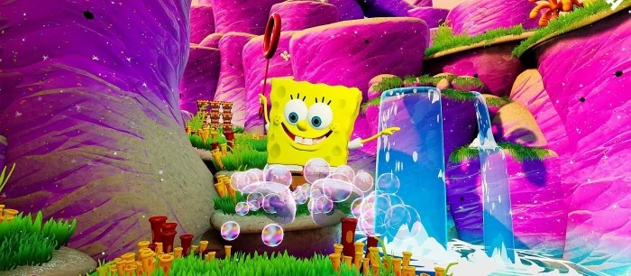 Где найти все предметы в SpongeBob SquarePants: Battle for Bikini Bottom — Rehydrated в локации «Лагуна Гу» (Goo Lagoon)