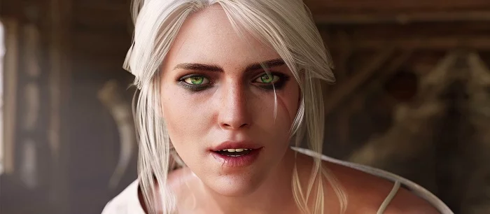 Художник рисует красивые портреты девушек из игр. Есть Цири, Лара Крофт и другие