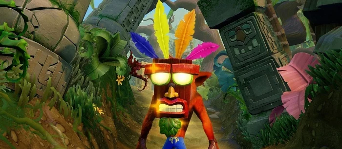 Нового «Крэша Бандикута» тизерят с помощью пазлов с загадочной маской