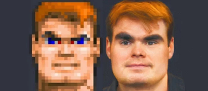 Страшно, вырубай: нейросеть превратила героев Doom, Wolfenstein и Minecraft в реальных людей