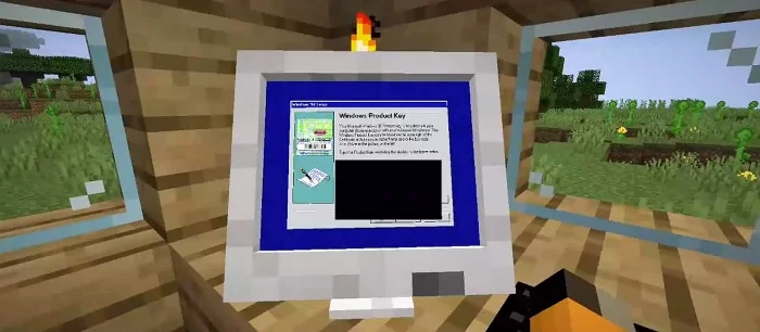 В Minecraft создали рабочий ПК. На нем можно установить Windows, играть в игры и не только