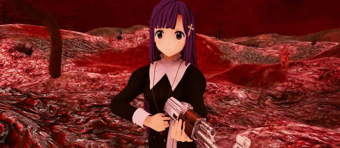 В Steam вышла игра про аниме-тян, уничтожающую монстров в аду из АК-47. DLC 18+ отдают даром