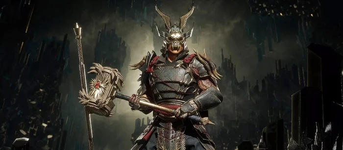 Вылитый рептилоид — в сети показали, как выглядит Шао Кан из Mortal Kombat 11 без брони