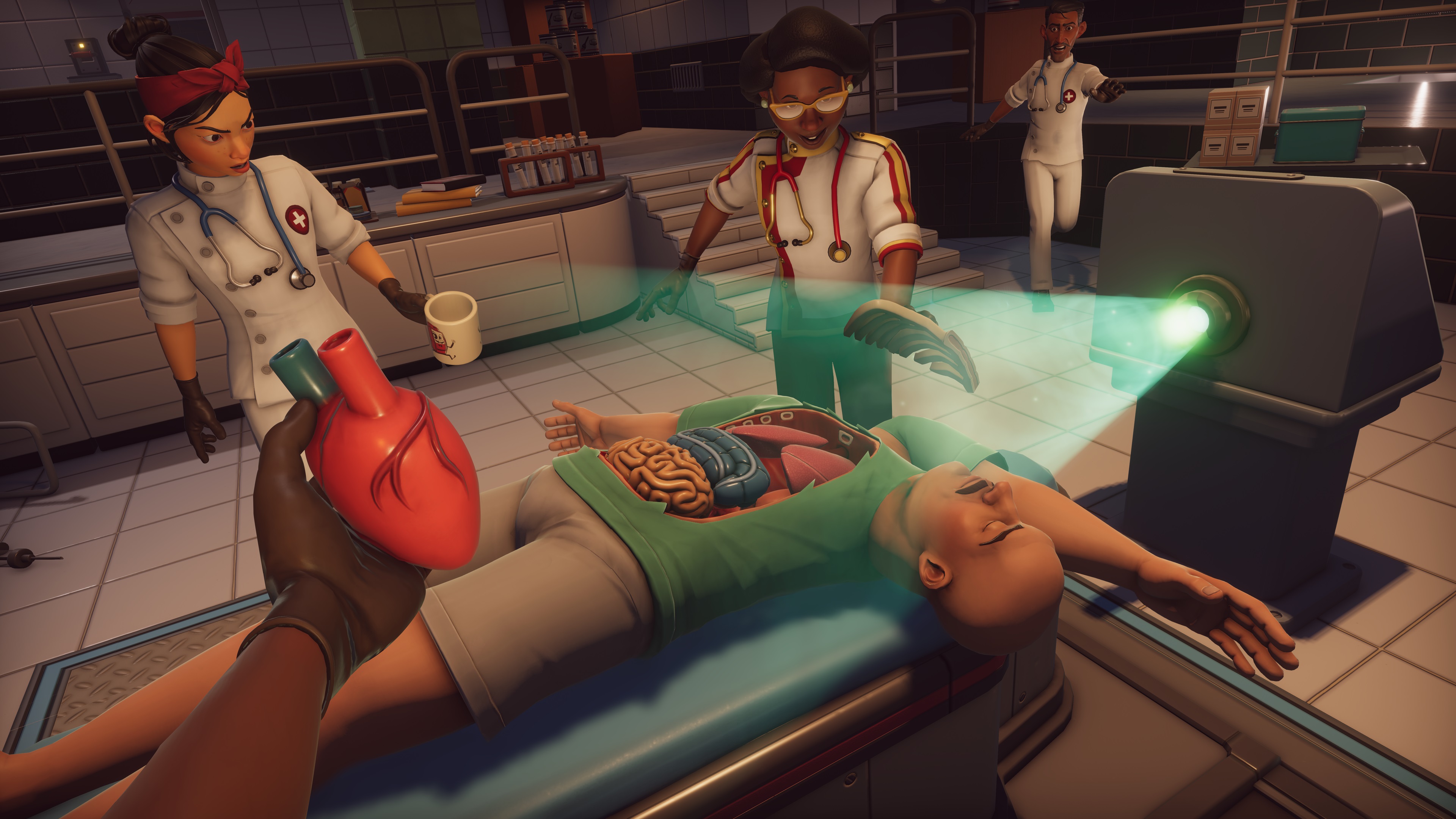 Объявлена дата выхода Surgeon Simulator 2. В свежем трейлере представлен  веселый режим создания