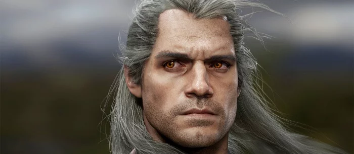 Почти как настоящий — Ведьмака Генри Кавилла реалистично воссоздали с помощью CGI-графики