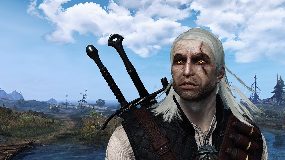 The witcher 3 with geralt doppler фото 50