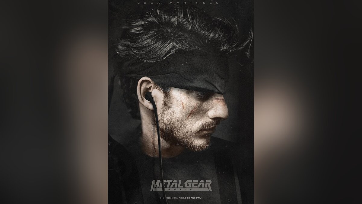 Капитан Америка и актер, который понравился Кодзиме — постеры со Снейком из  MGS от BossLogic