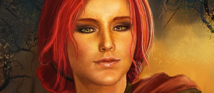 Трисс на каблуках и с большим вырезом на груди — героиню превратили в бизнес-леди из Cyberpunk 2077