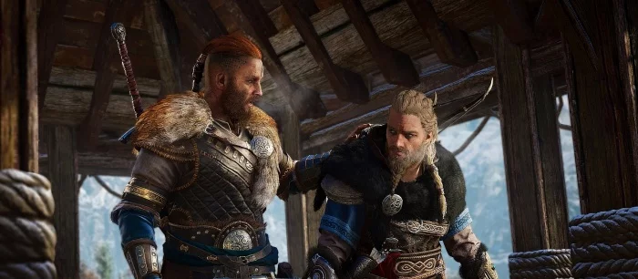 Викинги на свадьбе: в ролике герой Assassin's Creed Valhalla завязывает отношения с другим мужчиной