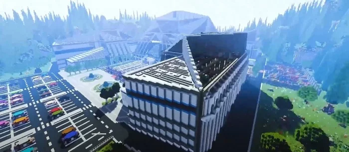 Моддер воссоздал Gamescom в Minecraft до мельчайших подробностей. Он потратил 2 недели