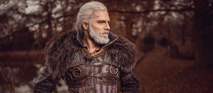 Официальный косплеер Геральта показал свой костюм Эйвора из AC Valhalla. Выглядит брутально