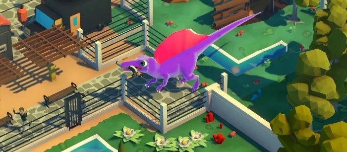 «Парк Юрского периода», только яркий: в Steam вышел симулятор парка динозавров