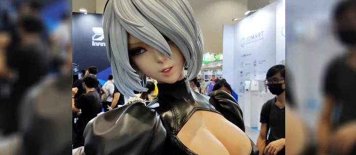 Руками не трогать: сексуальную скульптуру 2B из NieR Automata выложили в Twitter