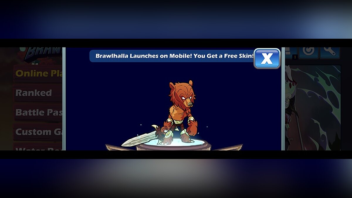 Халява: на iOS и Android вышел файтинг Brawlhalla от Ubisoft