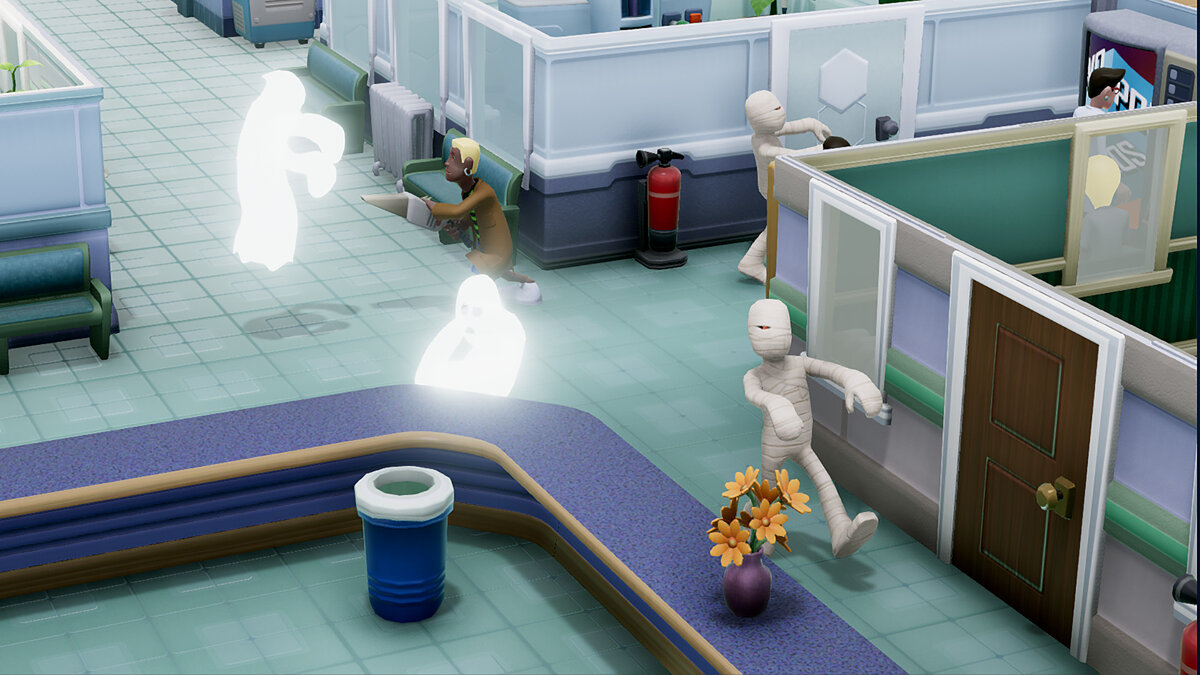 В Steam можно бесплатно поиграть в смешной симулятор больницы Two Point  Hospital с рейтингом 90%