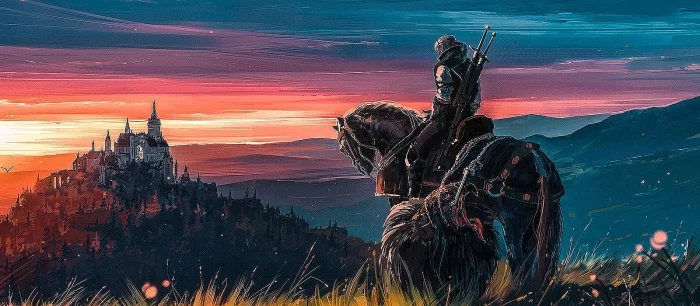 Авторы The Witcher 3 показали впечатляющий фан-арт с Геральтом. Его уже покупают за деньги