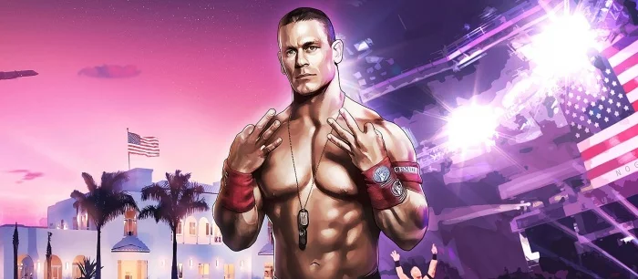 Это намёк? Рестлер Джон Сина выложил арт с Песочным человеком и Человеком-пауком