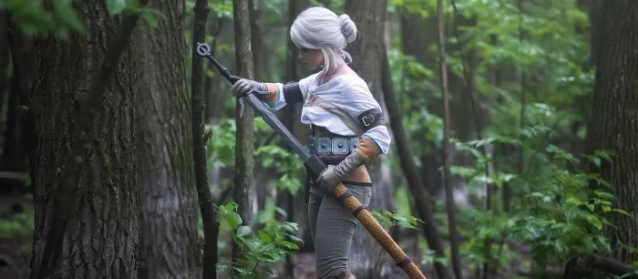 Создана реплика меча Цири за 25 тысяч рублей. Авторы The Witcher 3 впечатлены