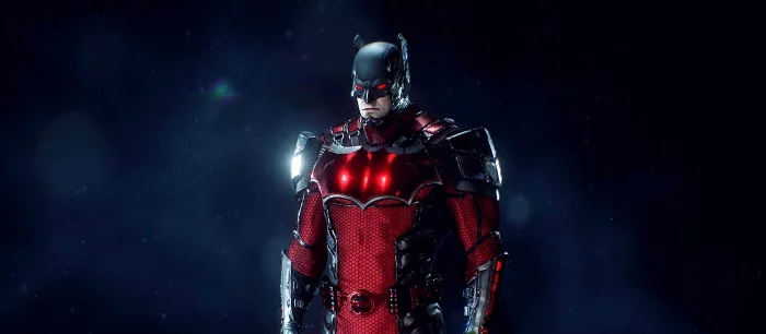 Художник показал дизайн Бэтмена из отмененной игры. У героя могли быть красные глаза