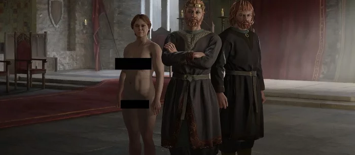 Как раздеть персонажей в Crusader Kings 3: nude моды, религиозные нудисты и голые правители