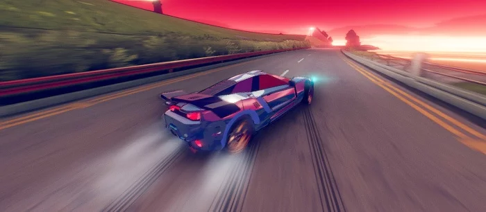 В Steam вышла новая гоночная игра с футуристическими трассами. Говорят, она уникальная