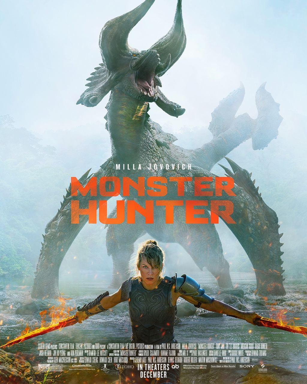 Гигантские чудовища и Милла Йовович: вышел первый трейлер фильма по Monster  Hunter