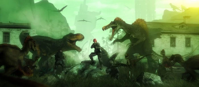 Мрачная атмосфера и пернатые динозавры — художник переосмыслил концепцию Dino Crisis