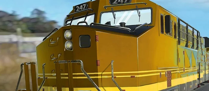 Пираты выложили в сеть игру, в которой надо восстанавливать поезда и жд-станции