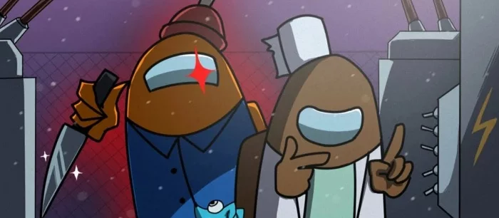 «Предатель убил Кенни!» — комиксы, косплей, торты и тыквы. Собрали для вас много ништяков по Among Us