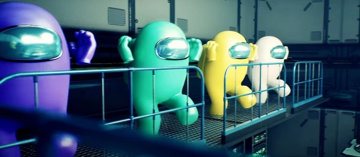 Фанат заставил танцевать героев Among Us. Теперь все гадают, кто из них предатель