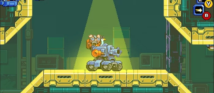 Анонсирована игра в стиле Metal Slug и Contra. Она про гуся с пулемётами