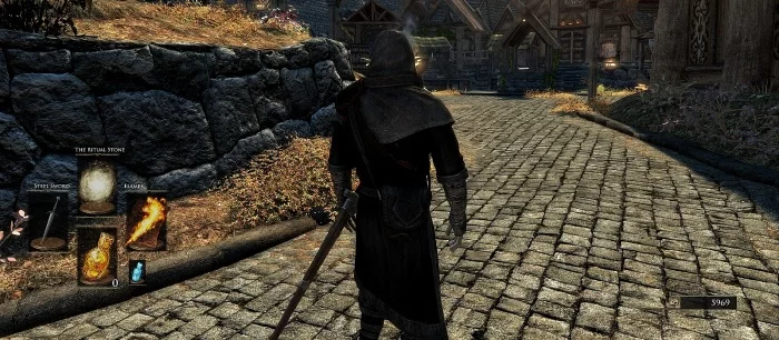 ИИ прокачал эффекты в Skyrim. Вот как они теперь выглядят