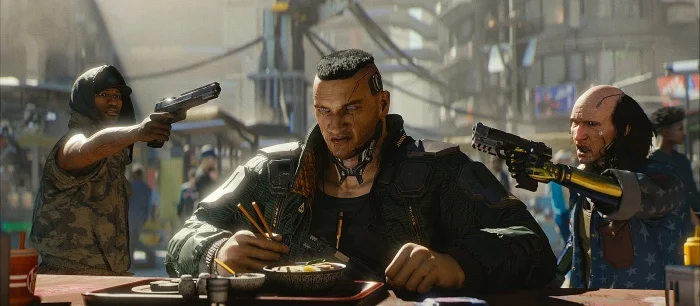 Прямая трансляция Cyberpunk 2077: герой Киану Ривза и музыка Найт-Сити (20:00 МСК)