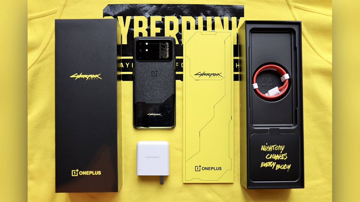 Первый взгляд на смартфон Cyberpunk 2077, разработанный CD Projekt Red и  OnePlus — фото