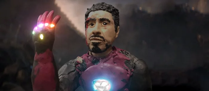 Фанат создал видео «Путь Железного человека» из пластилина