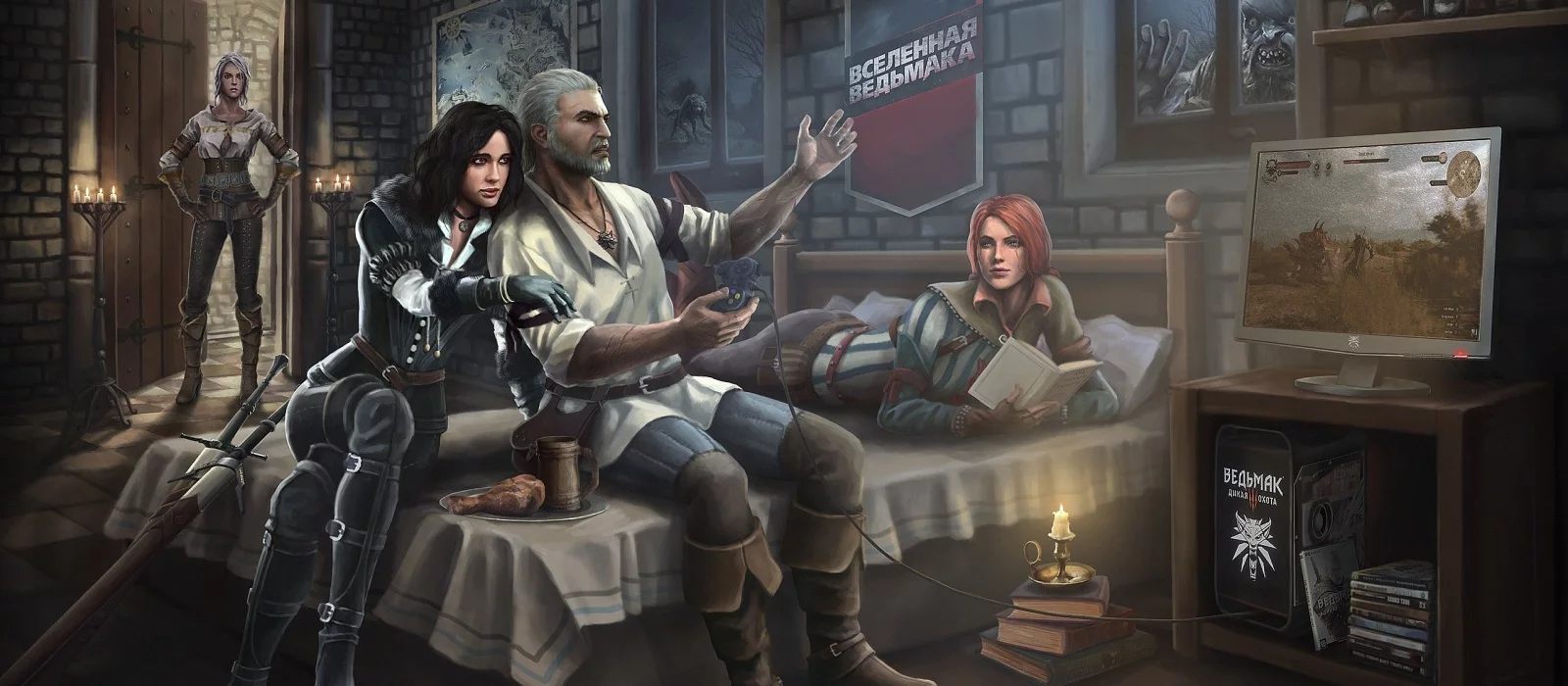 Фанаты добавили в The Witcher 3: <b>Wild</b> <b>Hunt</b> пользовательский интерфейс от эк...