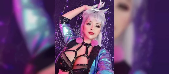 Хана Банни закосплеила соблазнительную демонессу из League of Legends (фото)