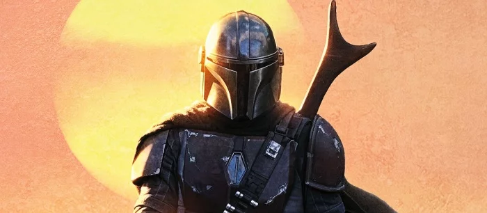 Художник рисует крутые постеры по «Мандалорцу» в стиле старой фантастики (арты)