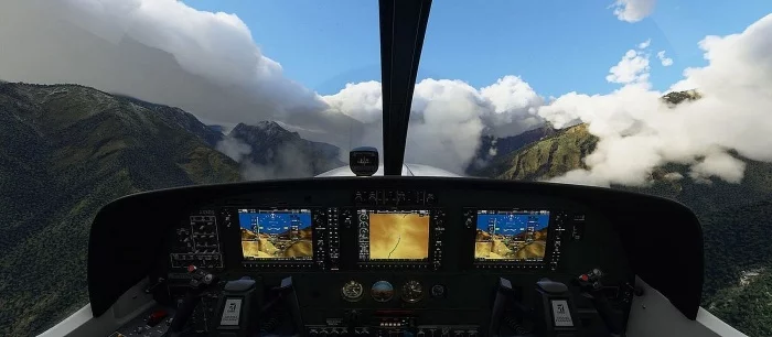 Пассажир сыграл в Microsoft Flight Simulator, сидя в реальном самолете, и показал разницу — видео