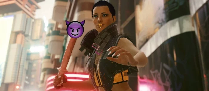 Как получить оружие-дилдо в Cyberpunk 2077