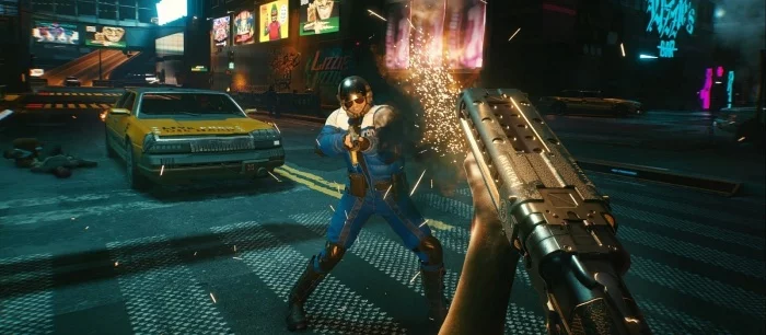 Как в Cyberpunk 2077 поставить модификацию, прицел, глушитель и другие улучшения на оружие и броню