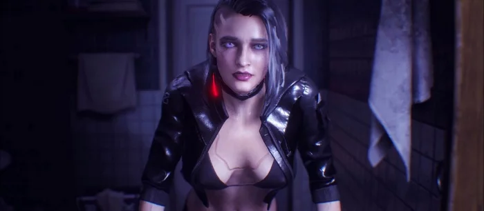 Моддер превратил Джилл из Resident Evil 3 в героиню Cyberpunk 2077