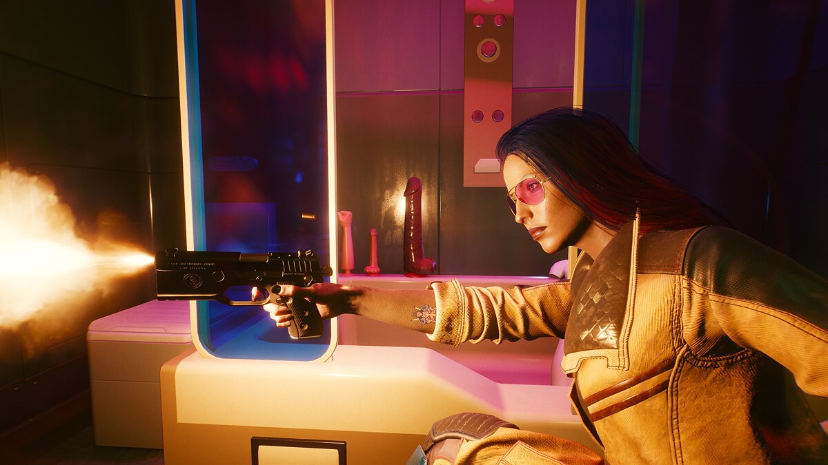 Дилдо повсюду: в мире Cyberpunk 2077 слишком много секс-игрушек