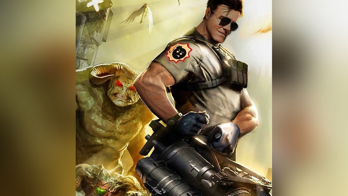 Александр «Вот так вот» Невский показал себя в роли главного героя Serious  Sam