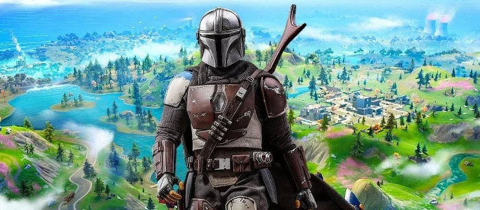 В «Эпицентре» Fortnite появились Мандалорец и малыш Йода