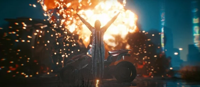 В трейлере фоторежима Cyberpunk 2077 нашлись отсылки к Dark Souls и мему из «ДжоДжо»