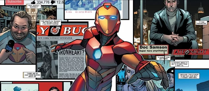 Автор God of War нарисовал женскую версию Железного человека. Получилось брутально (арт)