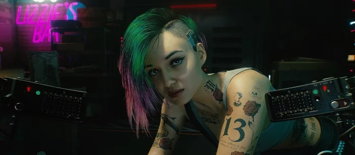 Геймеры нашли способ переспать с Джуди в Cyberpunk 2077 за Ви мужского пола