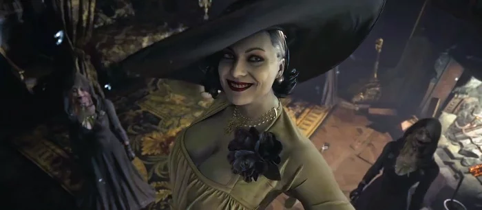 Она как Немезис: в новом ролике Resident Evil Village показали гигантскую женщину